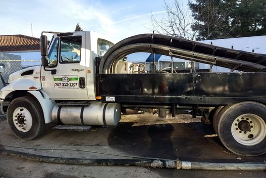 Concrete pumping project 6